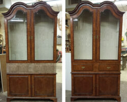 China Cabinet Before After